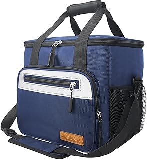 Insulated Cooler Bag Large 40 Can,Ice Cooler Bag Lunch Cooler for Men, Soft Sided Coolers Bag Insulated Leak Proof, Travel Cooler Bag for Camping, Beach