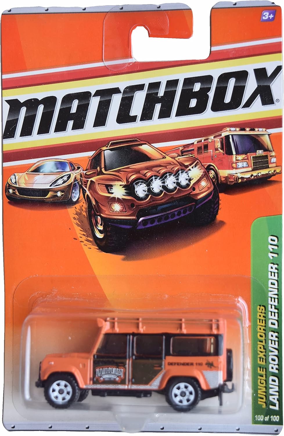 Amazon.com: Matchbox Land Rover Defender 110 : Toys & Games