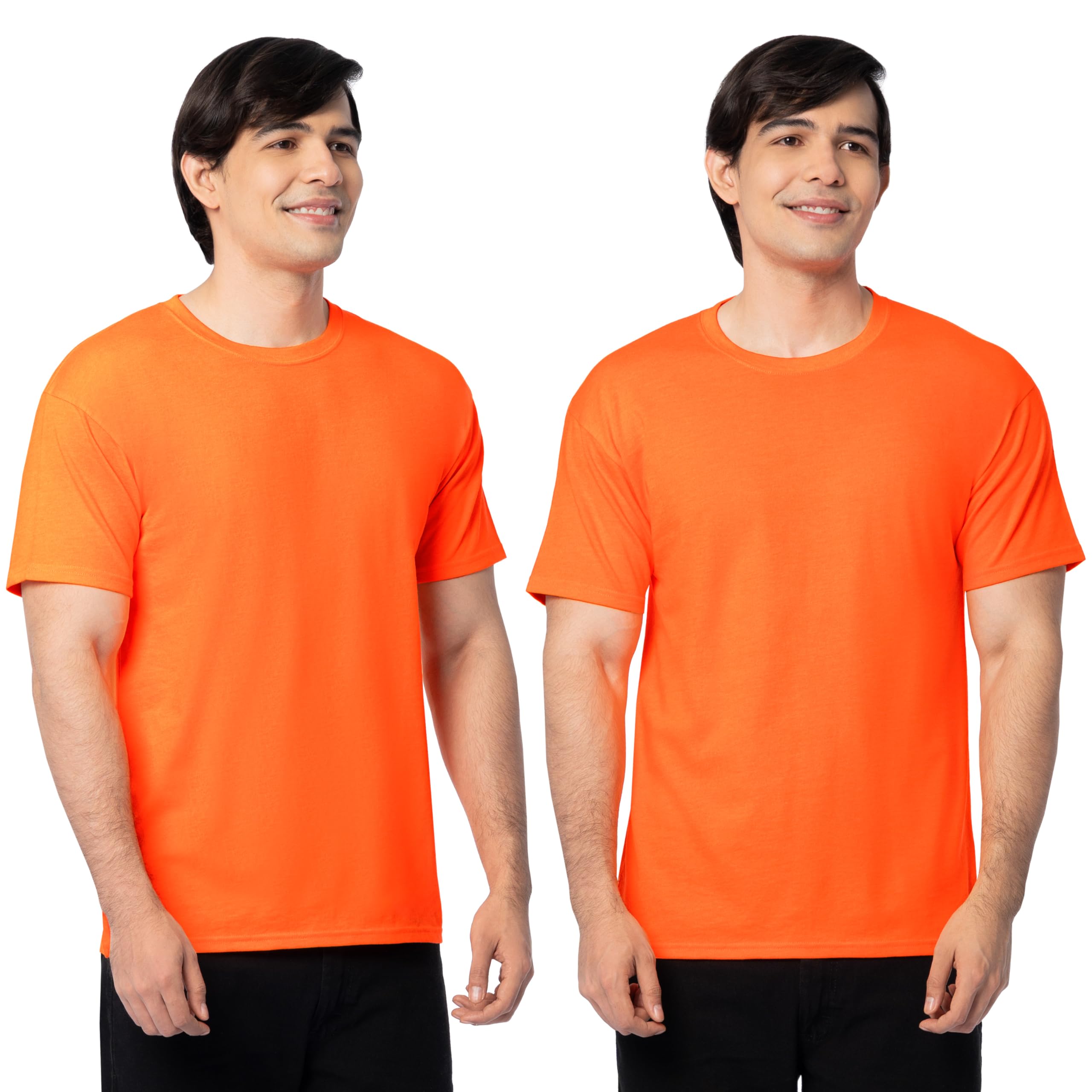 Fruit of The Loom Mens Eversoft Cotton T Shirts, Breathable & Moisture Wicking with Odor Control, Sizes S-4x