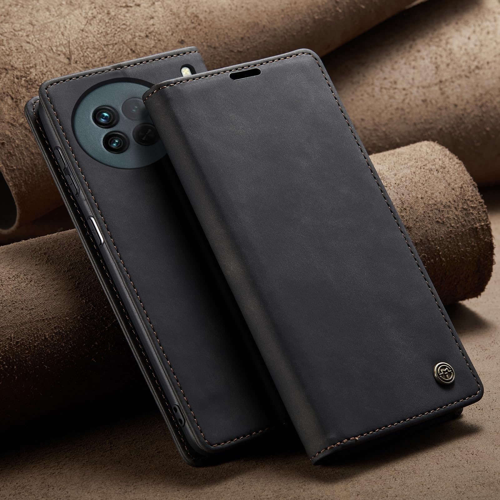 Excelsior Premium Retro PU Leather Wallet Flip Case Cover for Vivo X90 5G (Coffee) (B0CQMHK6R1) Amazon Price History, Amazon Price Tracker