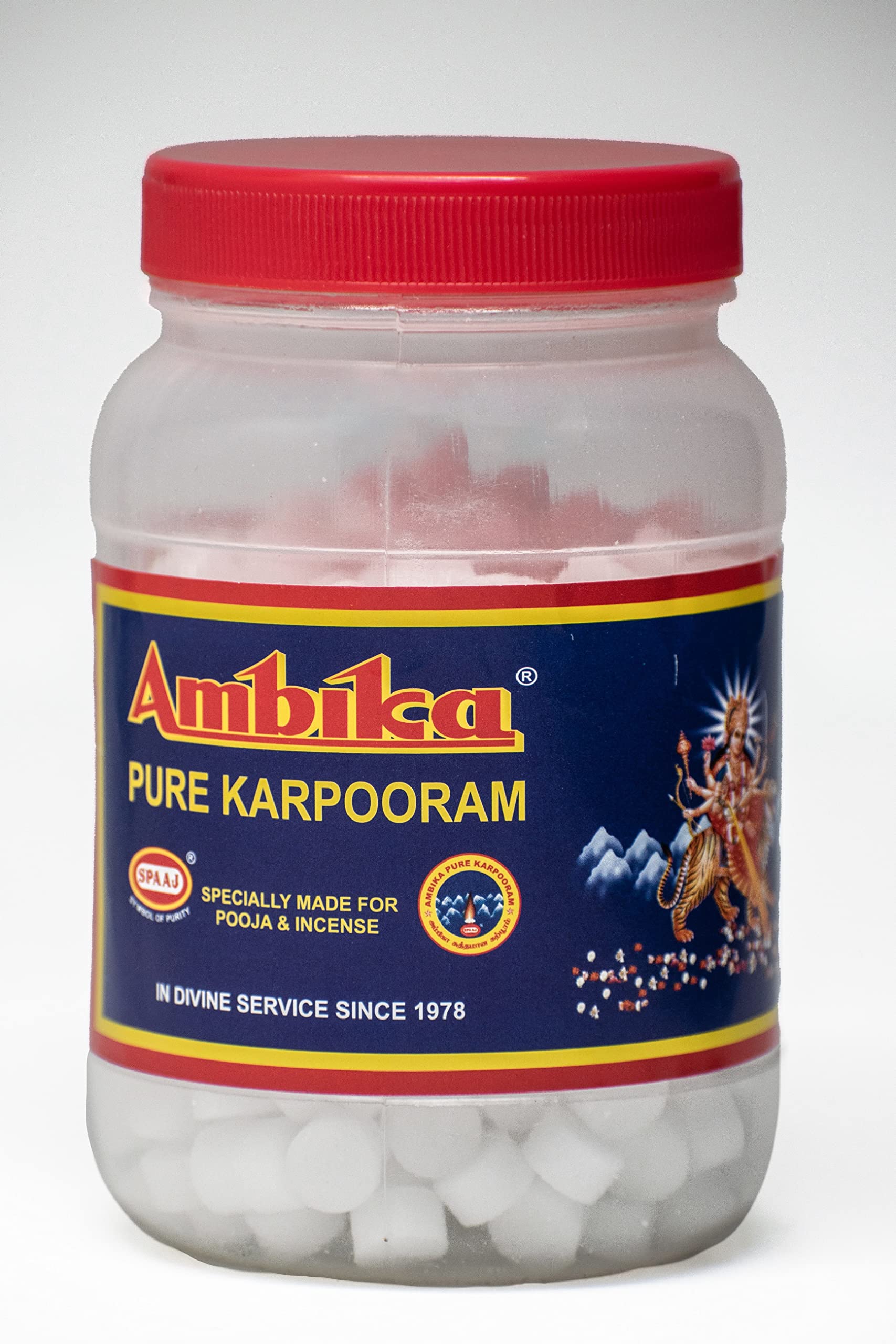 Ambika Pure Karpooram 250g Small Round Tablets Jar (Pack of 1) (B0BD8KVMTQ) Amazon Price History, Amazon Price Tracker