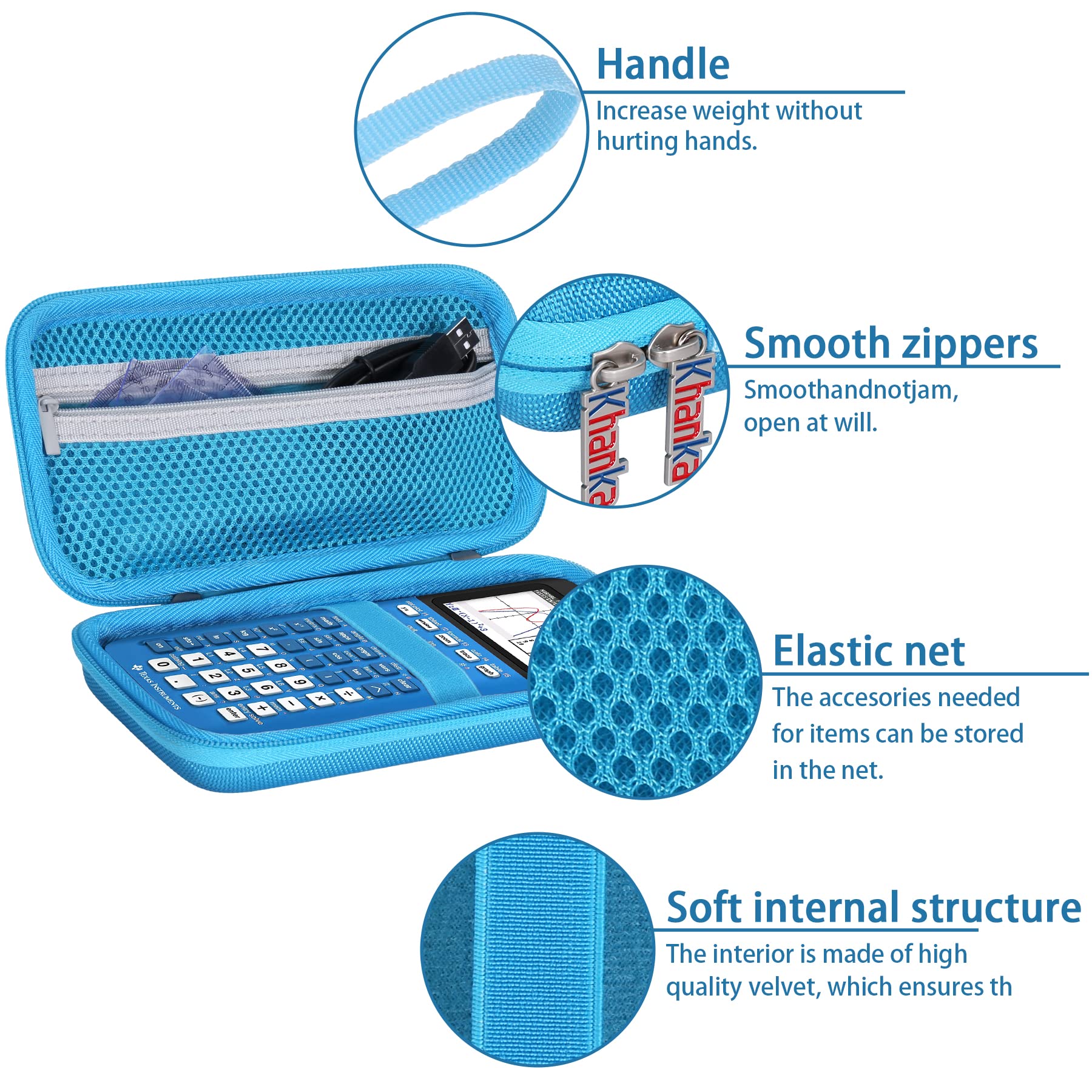 LTGEM Case For Texas Instruments TI-84, 89/83 / Pl... – Grandado