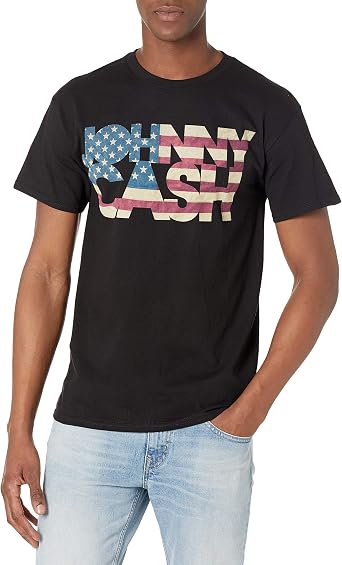 Johnny Cash Official American Flag T-shirt