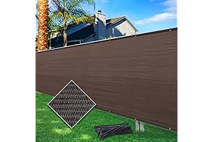 5' x 50' 170 GSM Fence Privacy Screen for Outdoor Patio Privacy