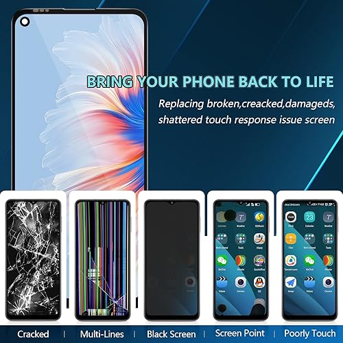 Miniatura 3 de YWLRONG Pantalla para Motorola Moto G Stylus 5G Reemplazo de pantalla táctil digitalizador Asamblea para Moto G Stylus 5G XT2131 XT2131DL XT2131-1