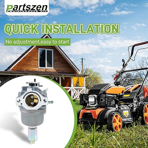 Miniatura 7 de D105 D110 Carburetor Kit Fit for John Deere L105 LA110 LA125 LA115 LA105 108 102 115 105 Lawn Mower Parts for Toro 71286 71427 71428 71429 74301 for