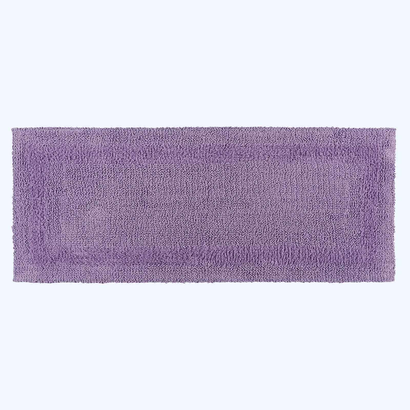 HOMESCAPES Toilet Mat, Luxury 1600gsm Extra Soft 100% Cotton, Reversible Bathroom Mats Non-Slip, Washable, Super Absorbent, Quick-Dry, Raspberry Pink Pedestal Rug for Toilet, 50 x 55 cm — view 105
