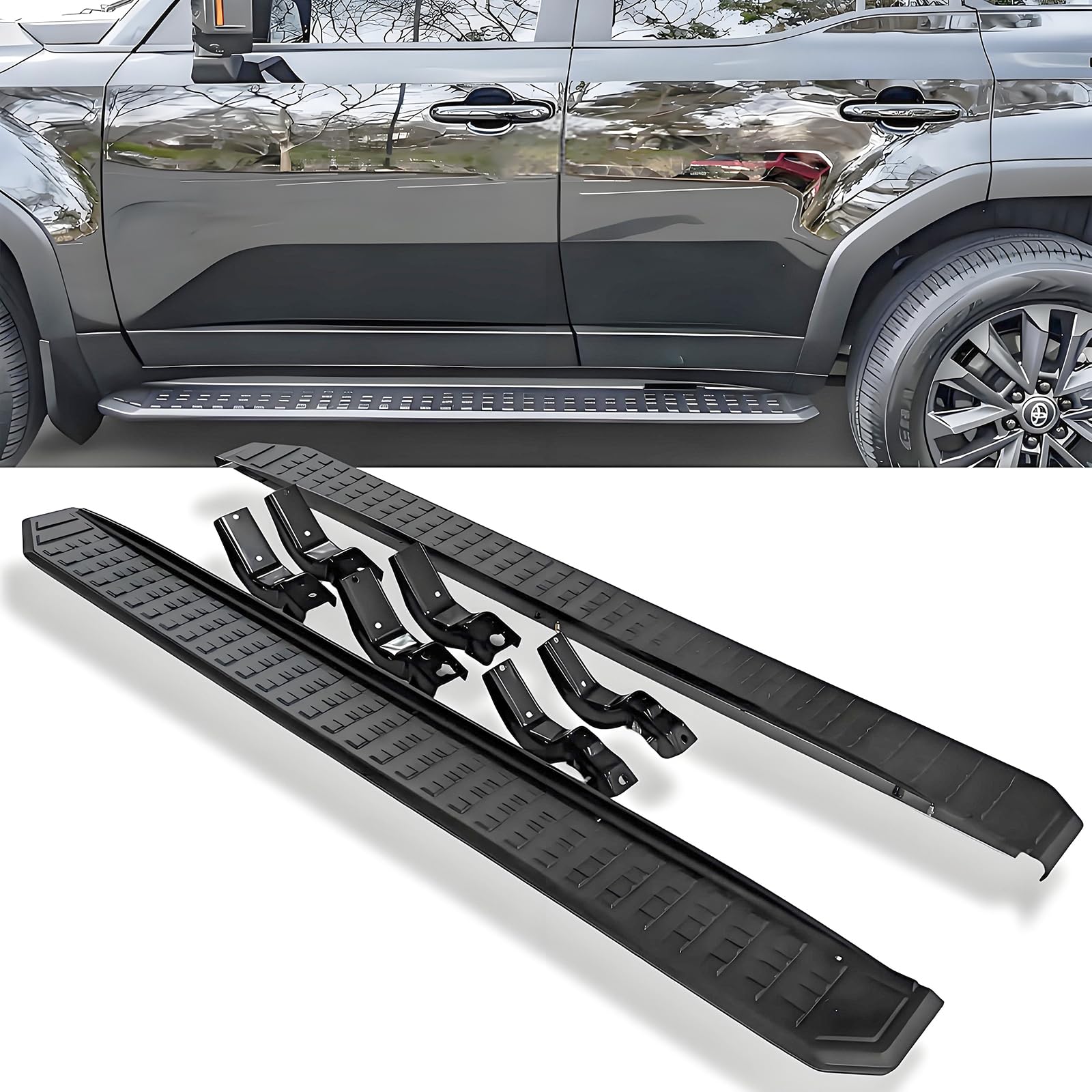 Amazon.com: Running Boards Side Step Nerf Bar Compatible with 2024