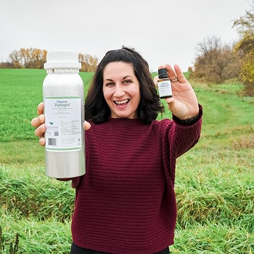 Miniatura 8 de Nature Packaged Aceite de árbol de té, directo de Arulussa Farms en Zambia, 100% puro, grado terapéutico, aceites esenciales a granel (25 libras)