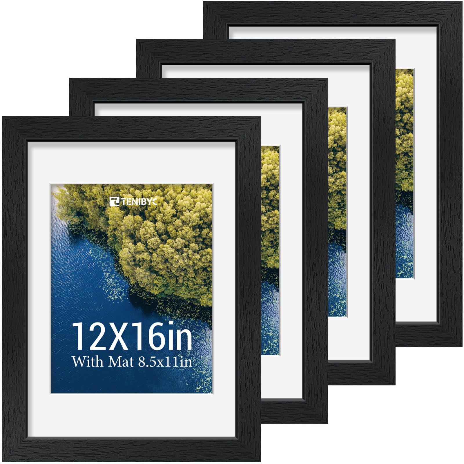 TENIBYC 12x16 Picture Frame 4 Pack