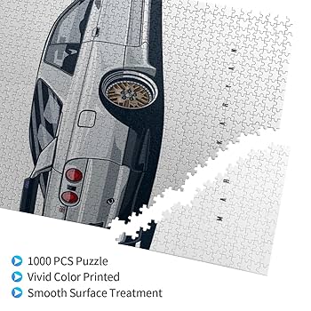 Amazon.co.jp: 1000ピース ジグソーパズル 車（12） 大人用 木製