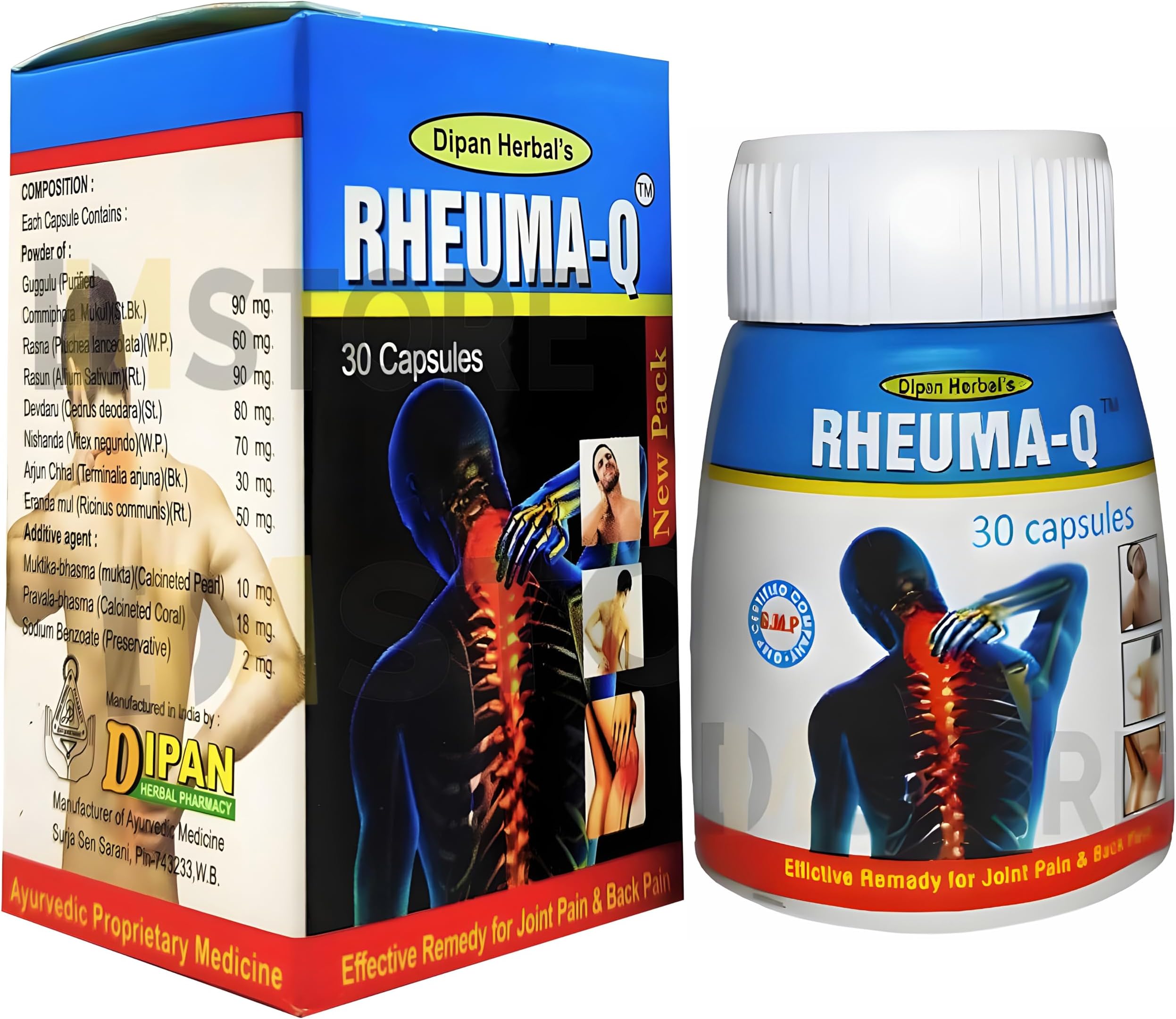 Rheuma - Q Capsules - Pack of 2, 60 Count