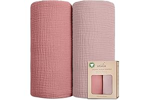 Air-loving, Organic Cotton Muslin Baby Blanket: The Perfect Comforting Haven