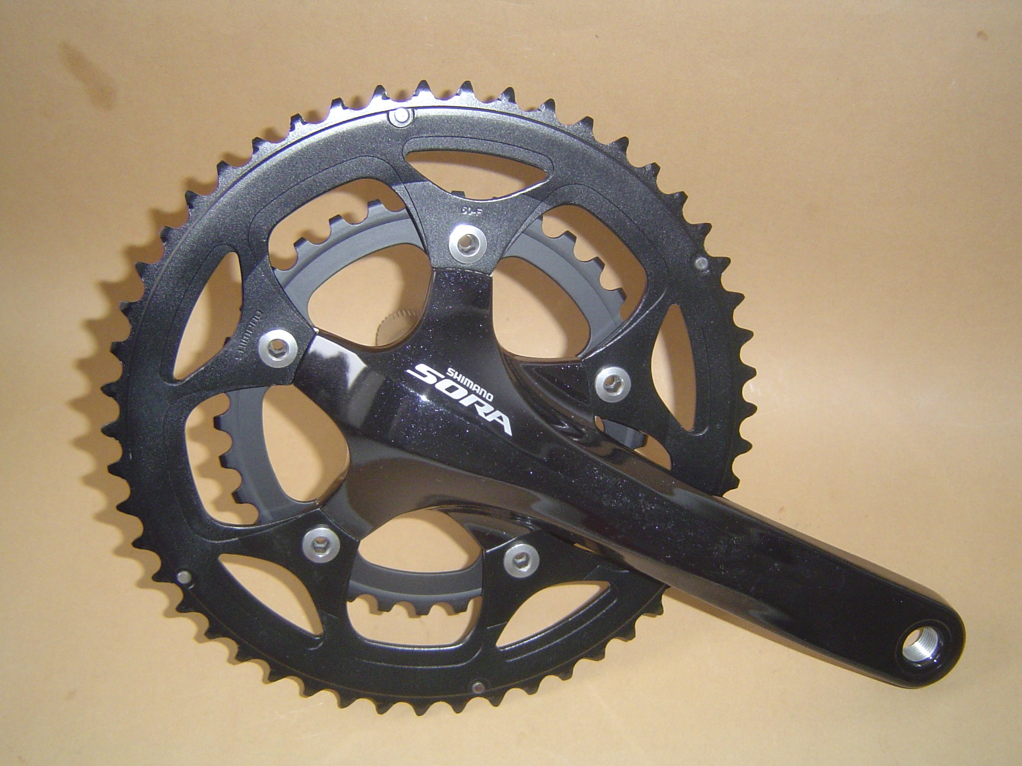SHIMANO - SHIMANO SORA　FC-3550／2×9s／46-34T Shimano Sora FC3550 50-34t 9-Speed 2-Piece Crankset | Tree
