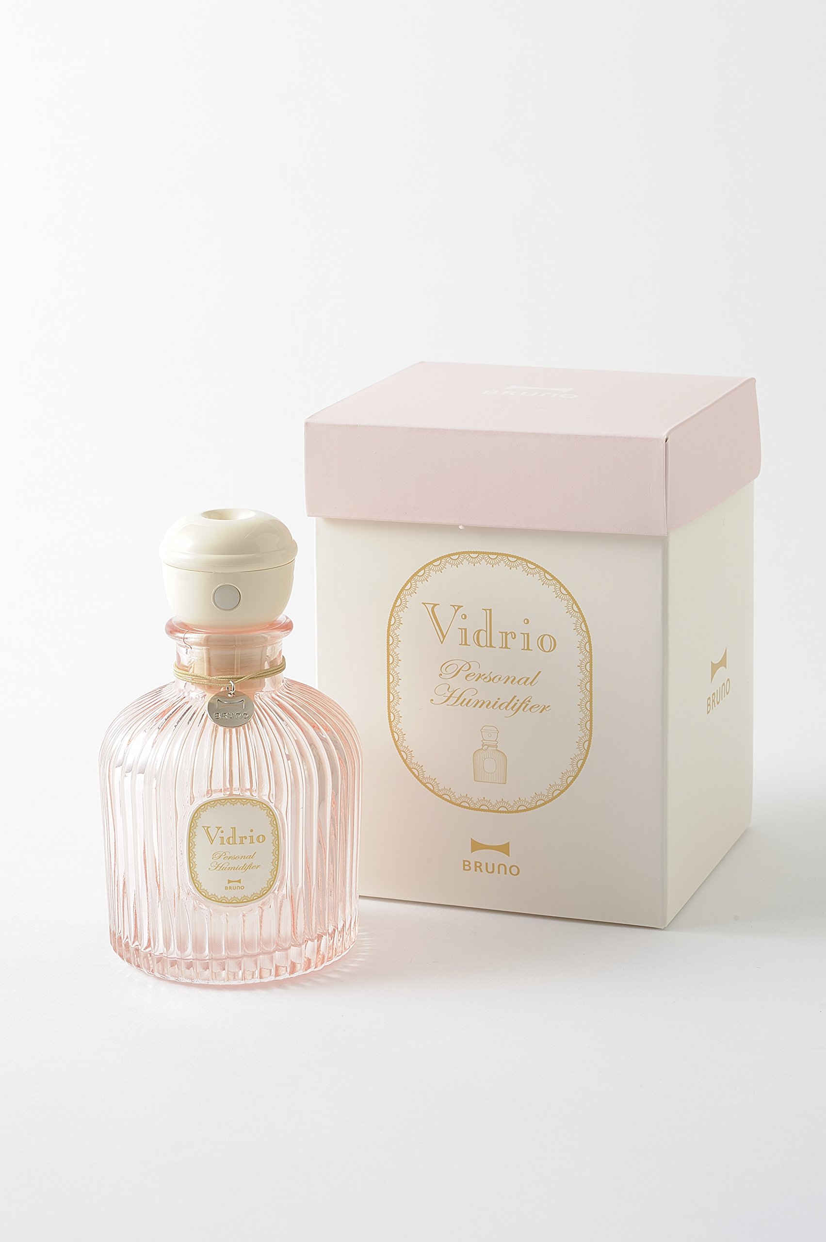Amazon.co.jp: BRUNO パーソナル加湿器 Color Vidrio ピンク BDE022-PK