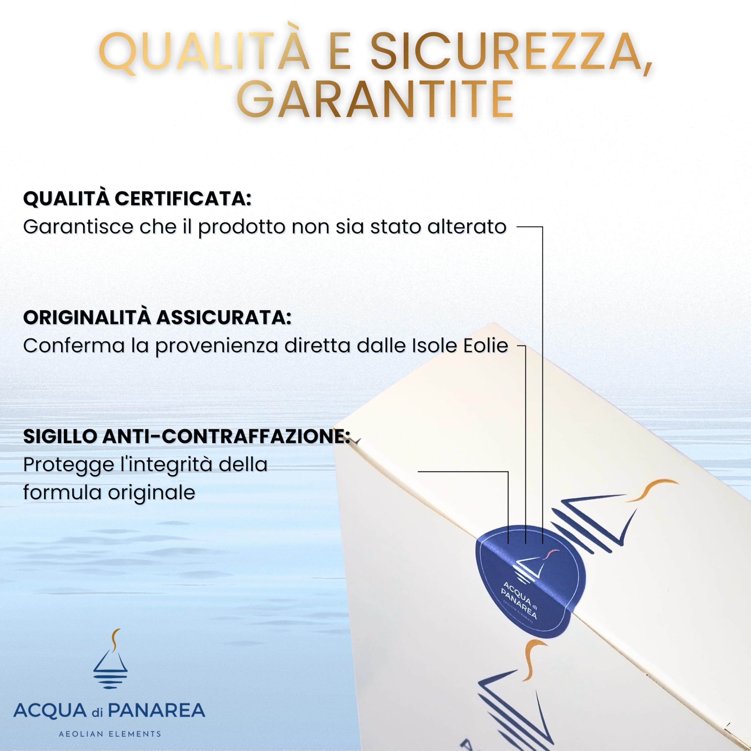 Acqua di Panarea CollageneMask Maschera Viso e Collo con Collagene Marino, Vitamina C, Acido Ialuronico e Acqua Termale Vulcanica, Idratante e Illuminante, Made in Italy