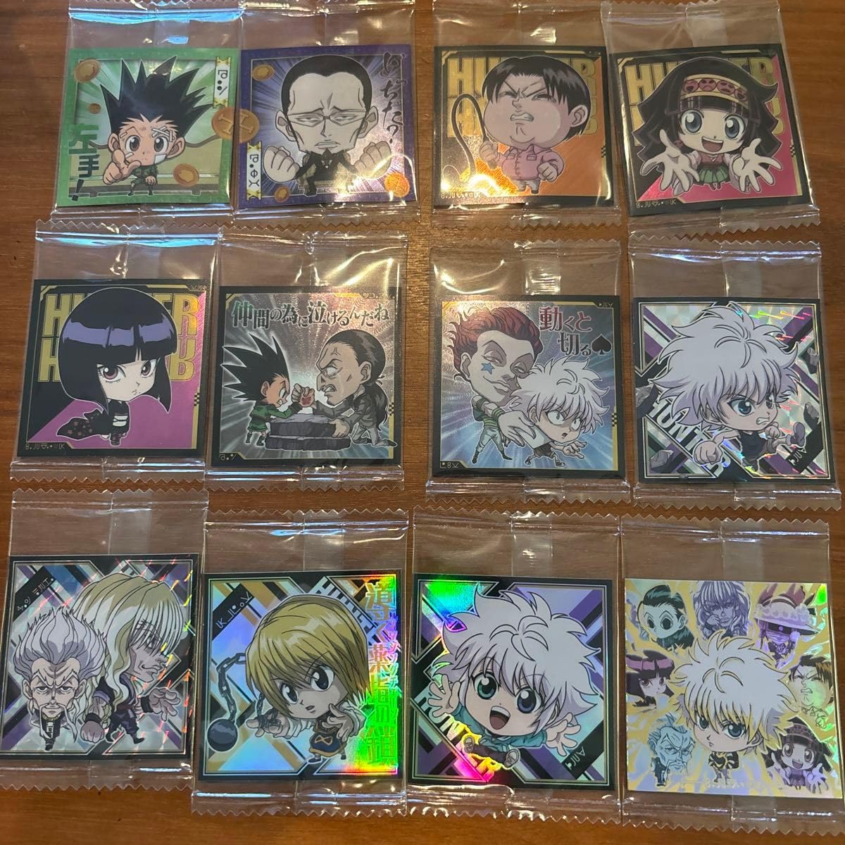 Amazon.co.jp: HUNTER×HUNTER シールウエハース4 12種 ハンター
