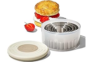 OXO Good Grips Double-Sided Cookie & Biscuit Cutters for Baking