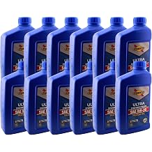 Synthetic Blend Motor Oil SAE 5W-30 Sunoco Ultra API SQ/ILSAC GF-7A 1 Quart Case of 12