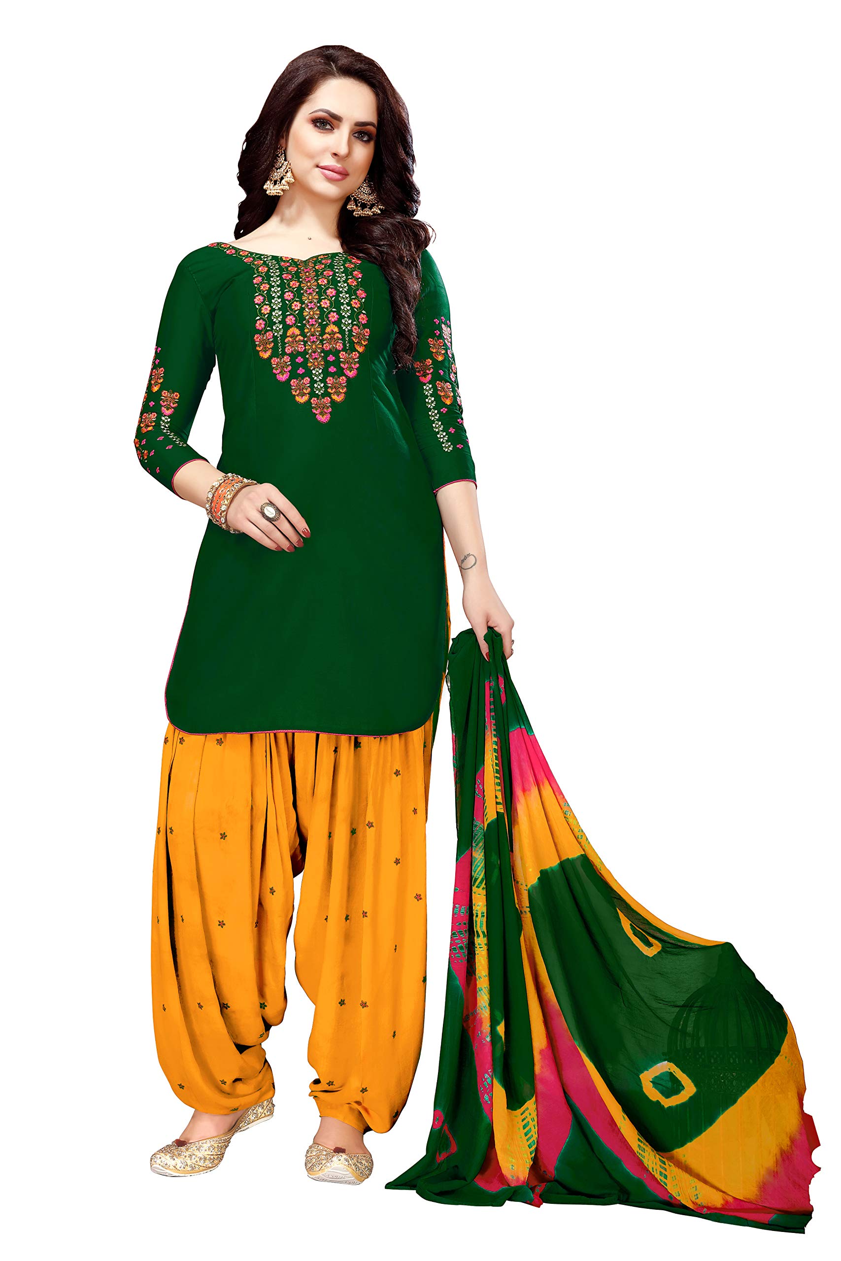Embroidery Salwar Kameez EMBROIDERY & ORIGAMI