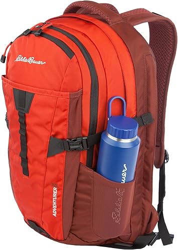 Miniatura 6 de Eddie Bauer Mochila Adventurer con compartimentos de organización y funda compatible con hidrataciónportátil, Adventurer - Picante, 30L