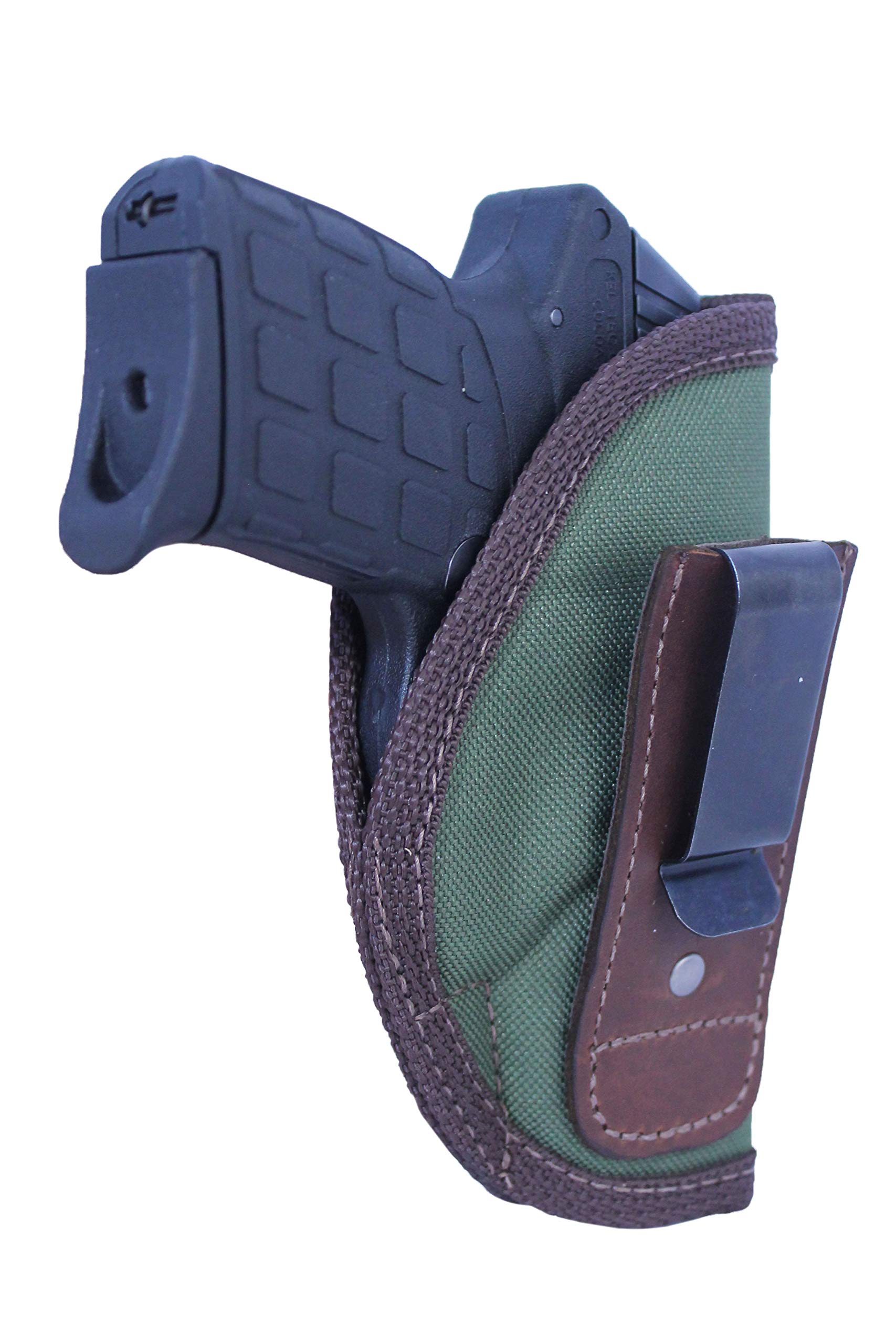 New Barsony Woodland Green Tuckable Holster for Small .380, Ultra Compact 9mm 40 45 Pistols