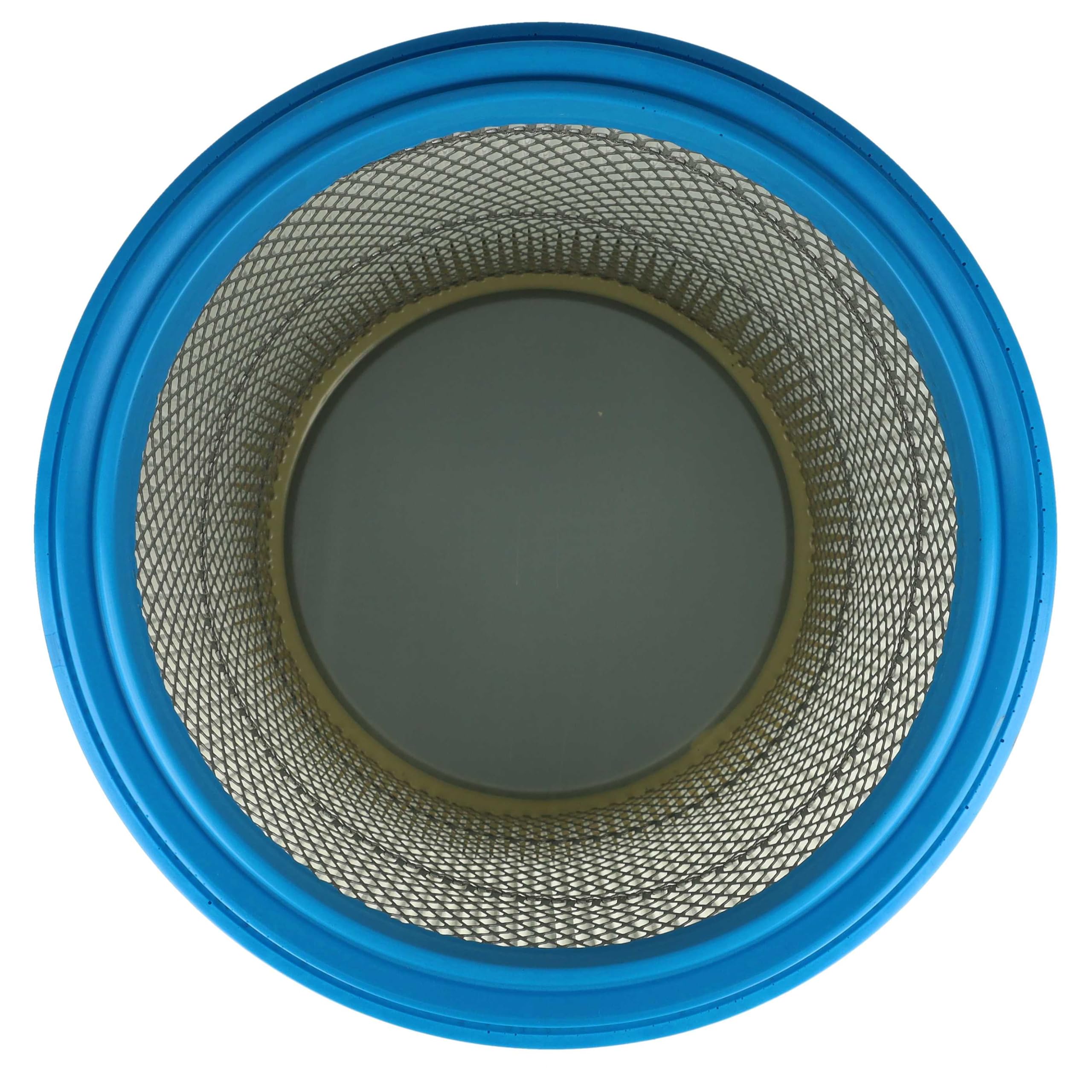 vhbw 3x Filtro plisado reemplaza Bosch 2607432008 para aspiradora - azul plata blanco lavable