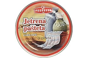 Podravka Jetrena Pasteta, 3.5 Oz Liver Pate (Pack of 2)