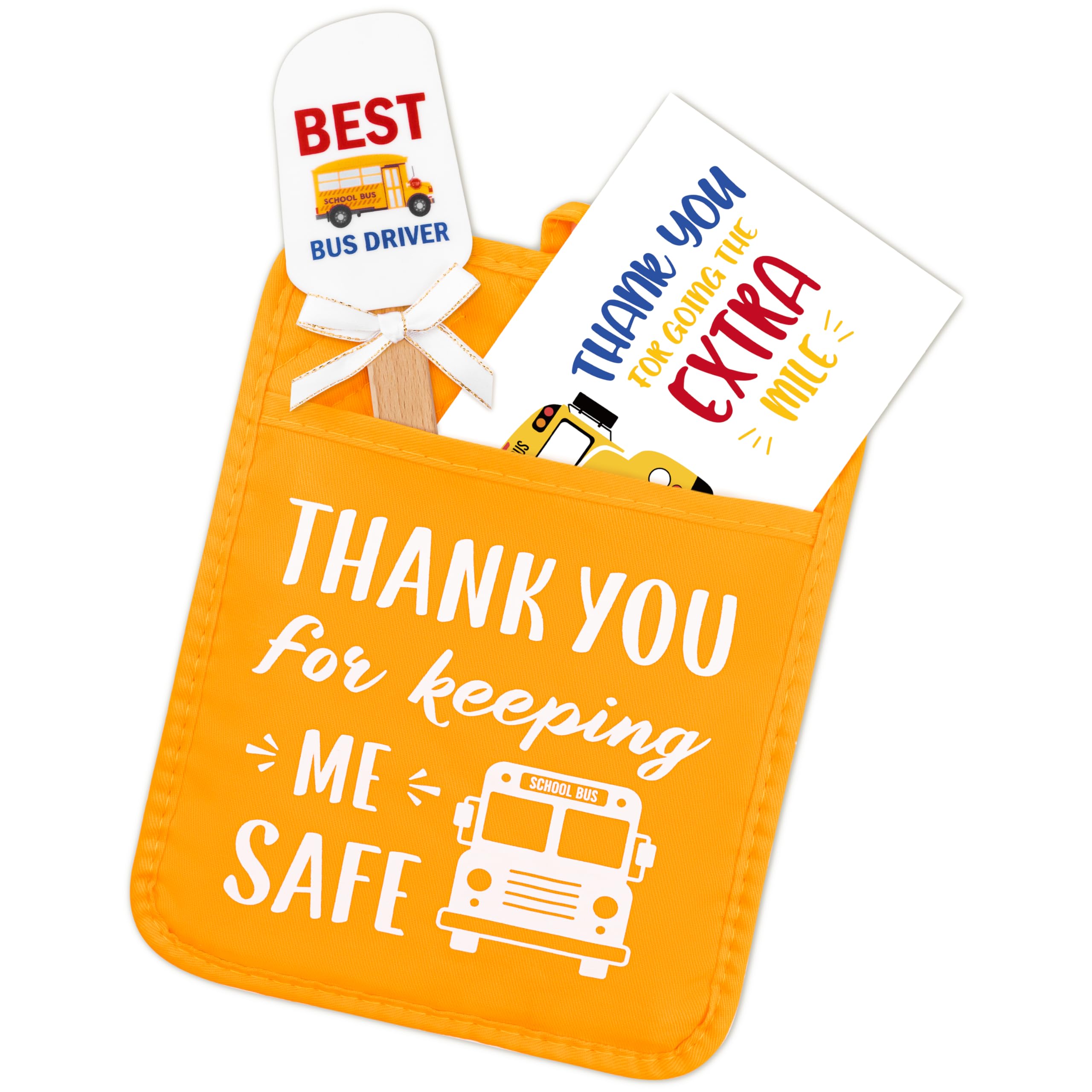 R HORSE 3 Pcs School Bus Driver Appreciation Gifts Funny Pot