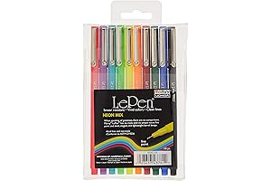 UCHIDA 4300-10F 10 Piece Le Neon Pens