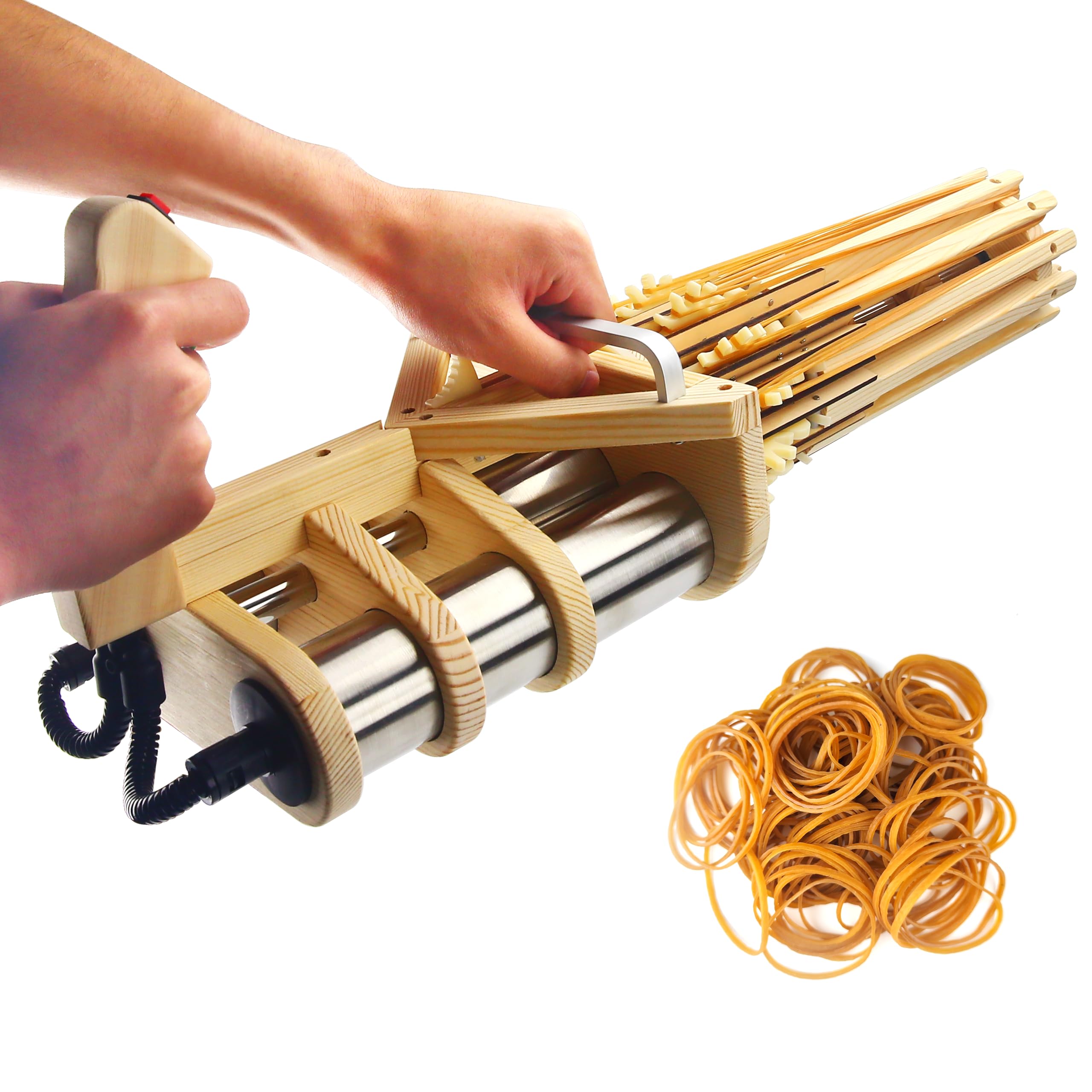 How To Make A Rubber Band Machine Gun