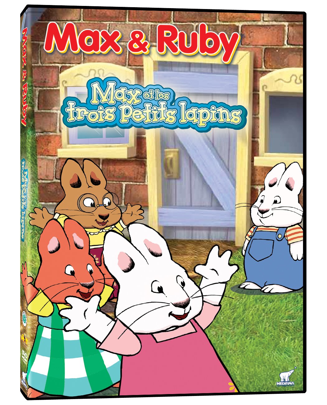Max & Ruby - Max et les trois petits lapins (Bilingual) [DVD]