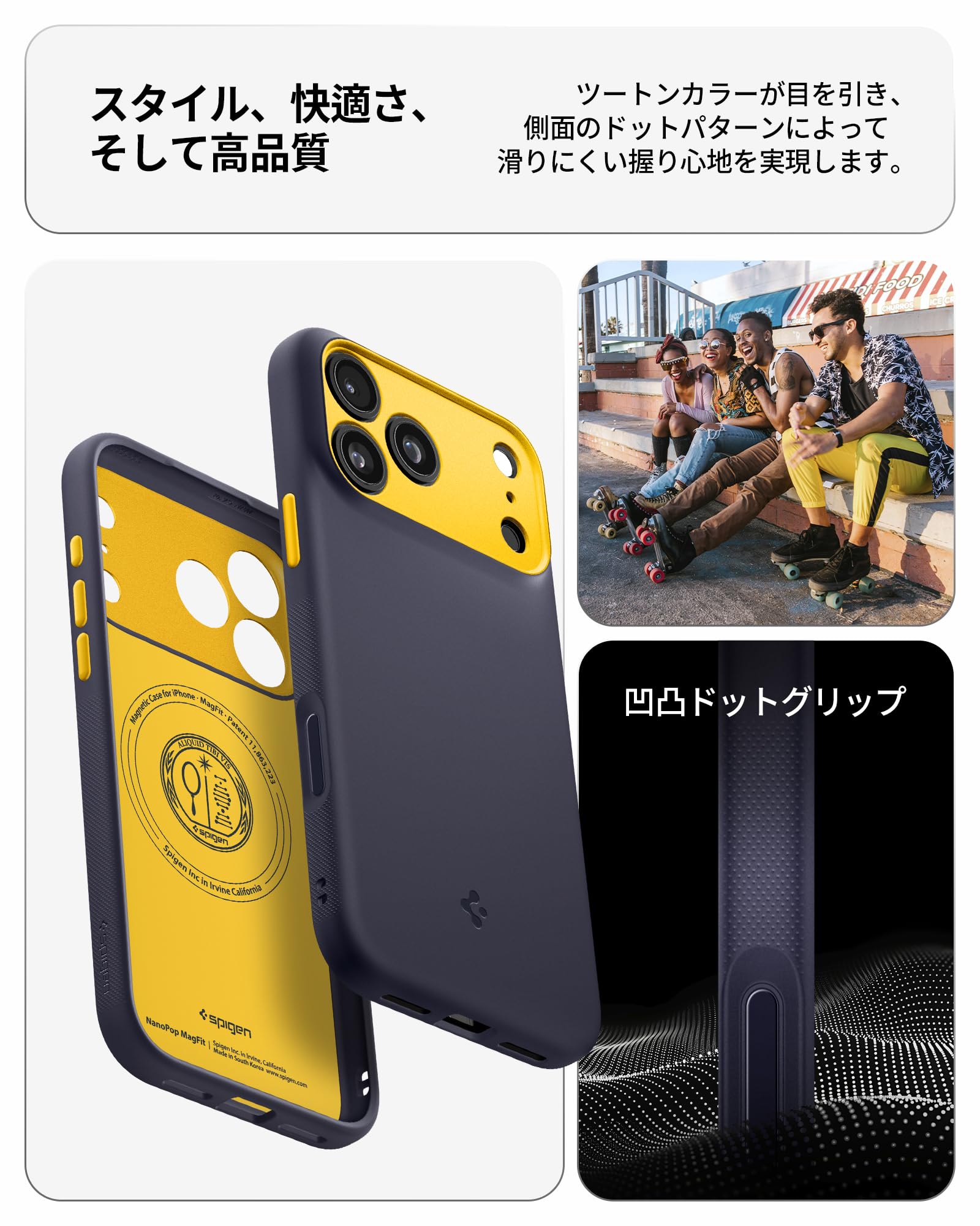 Amazon.co.jp: Spigen 【創業18年の技術力】 iPhone 17 Pro ケース