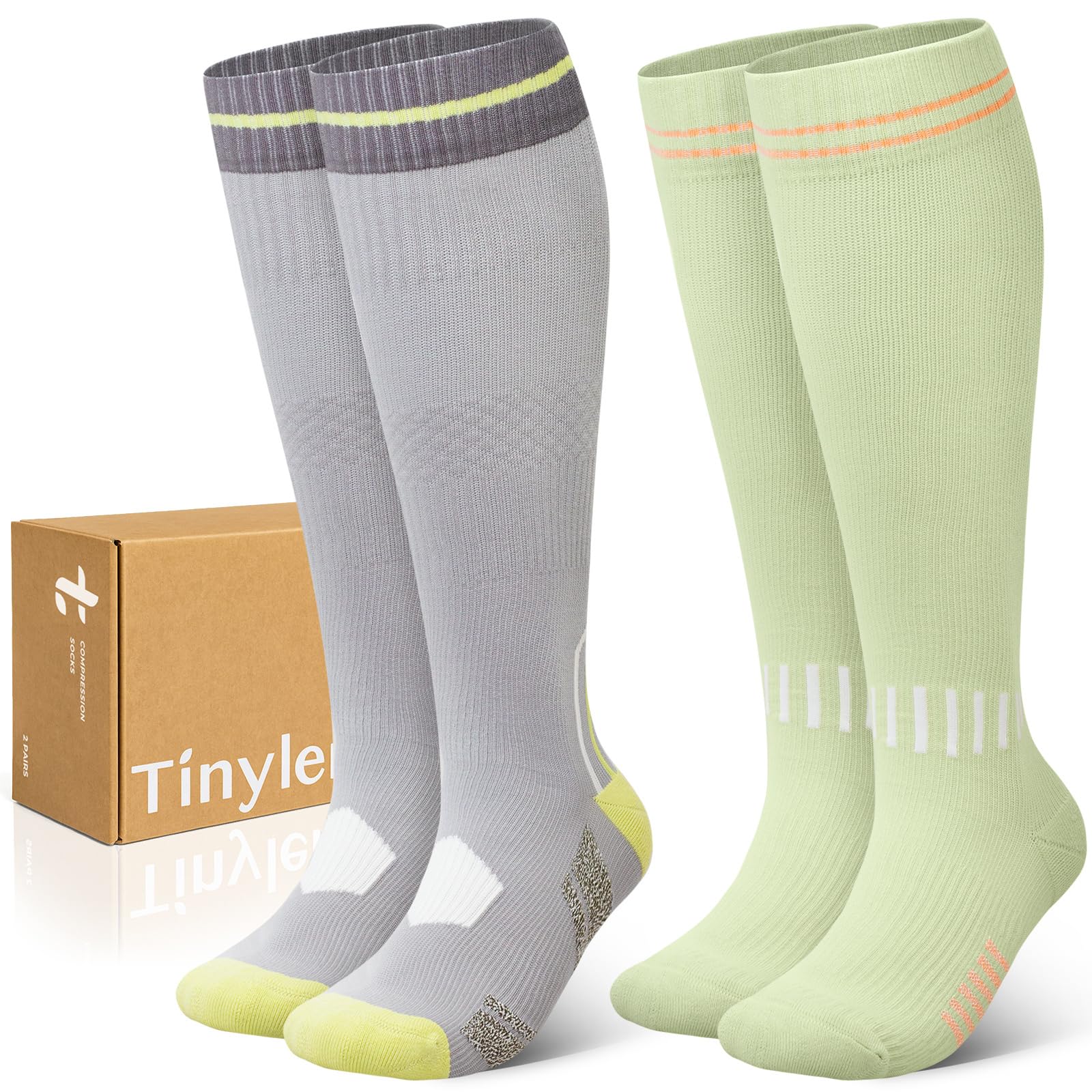 TINYLEMON Wide Calf Compression Socks