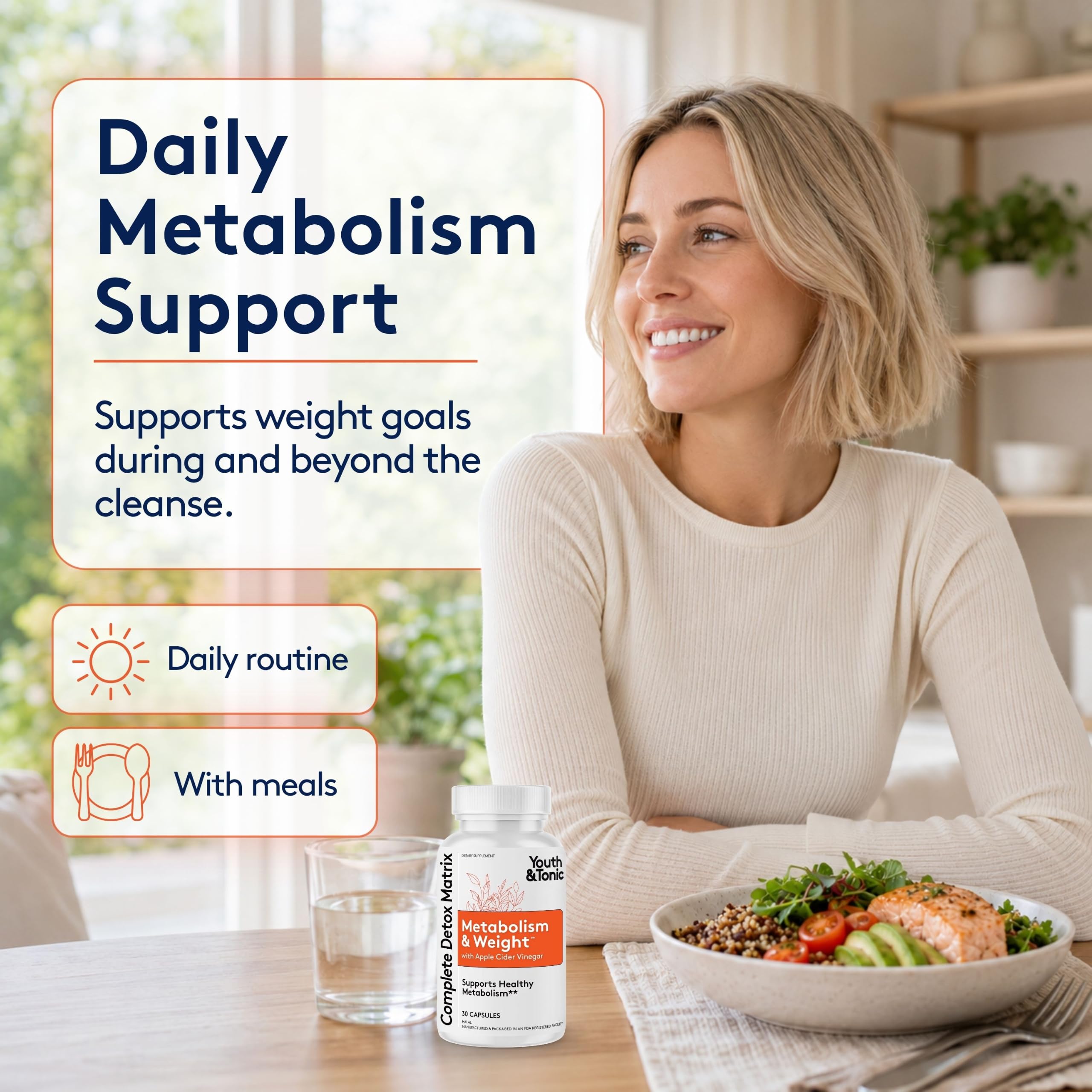 Youth & Tonic Colon & Gut 15 Day Cleanse | Women & Men, 60 Pills — Amazon image 5