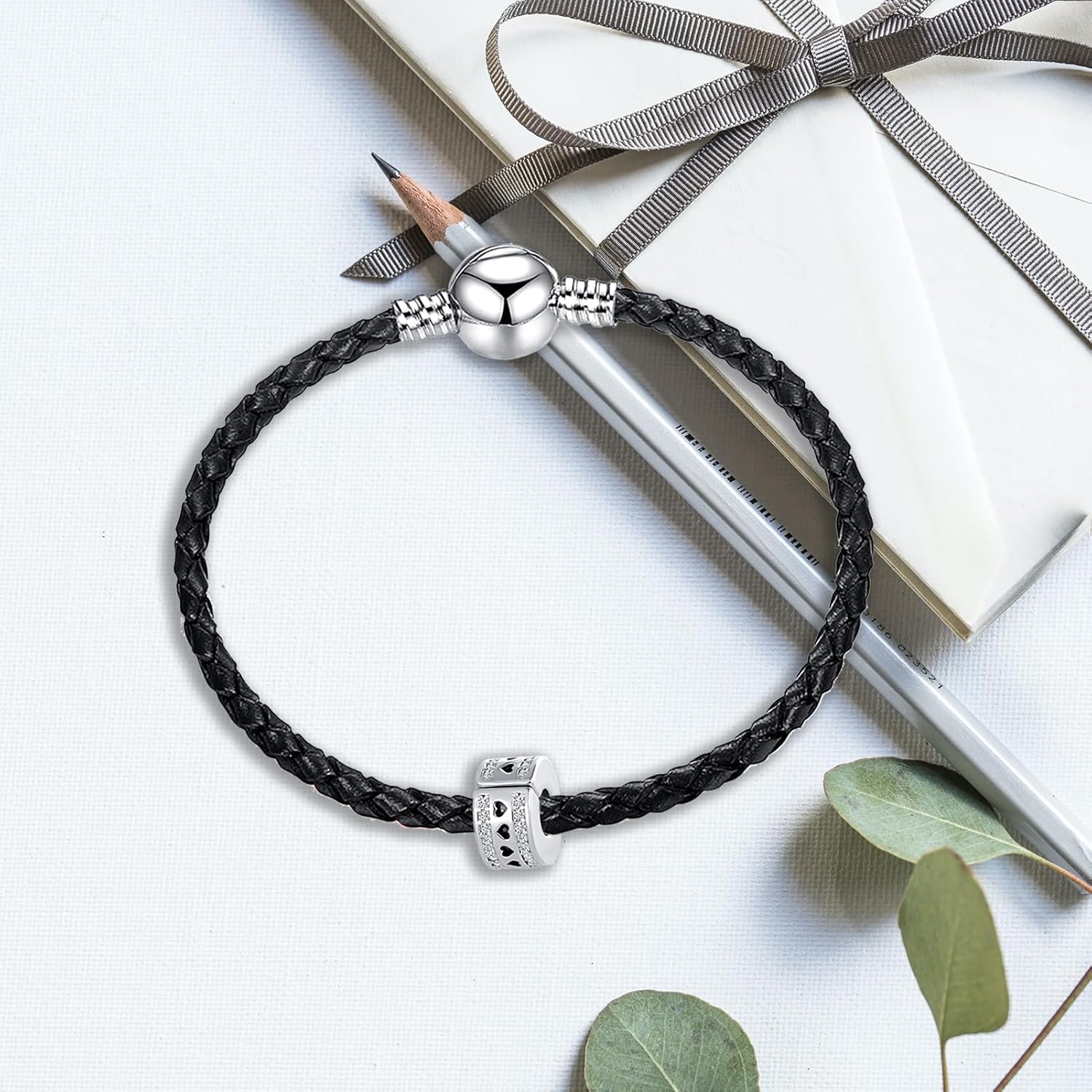 Reflexions Family Tree Clip Charm CZ Lock Stopper Bead for Pandroa Reflexions Bracelet - Image 5