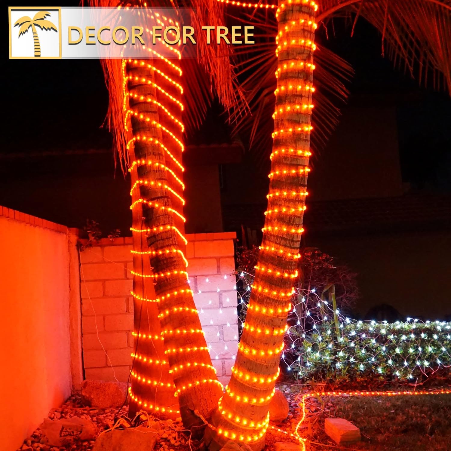 Peng Lights LED Rope Lights connectable Flexible Waterproof Christmas Colors Red (30 feet)
