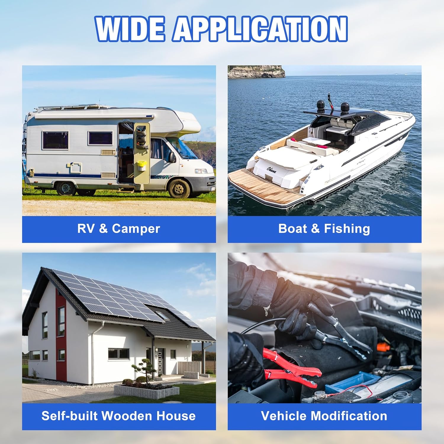 Battery Mounting Bracket Kit,Heavy-Duty Metal Steel Battery Mount Box,Easy Bolt-in Battery Tray for Marine Boat Pickup Trucks Cars RV Trailer, Fits up to 10.63"×7.06"×7.5" Battery