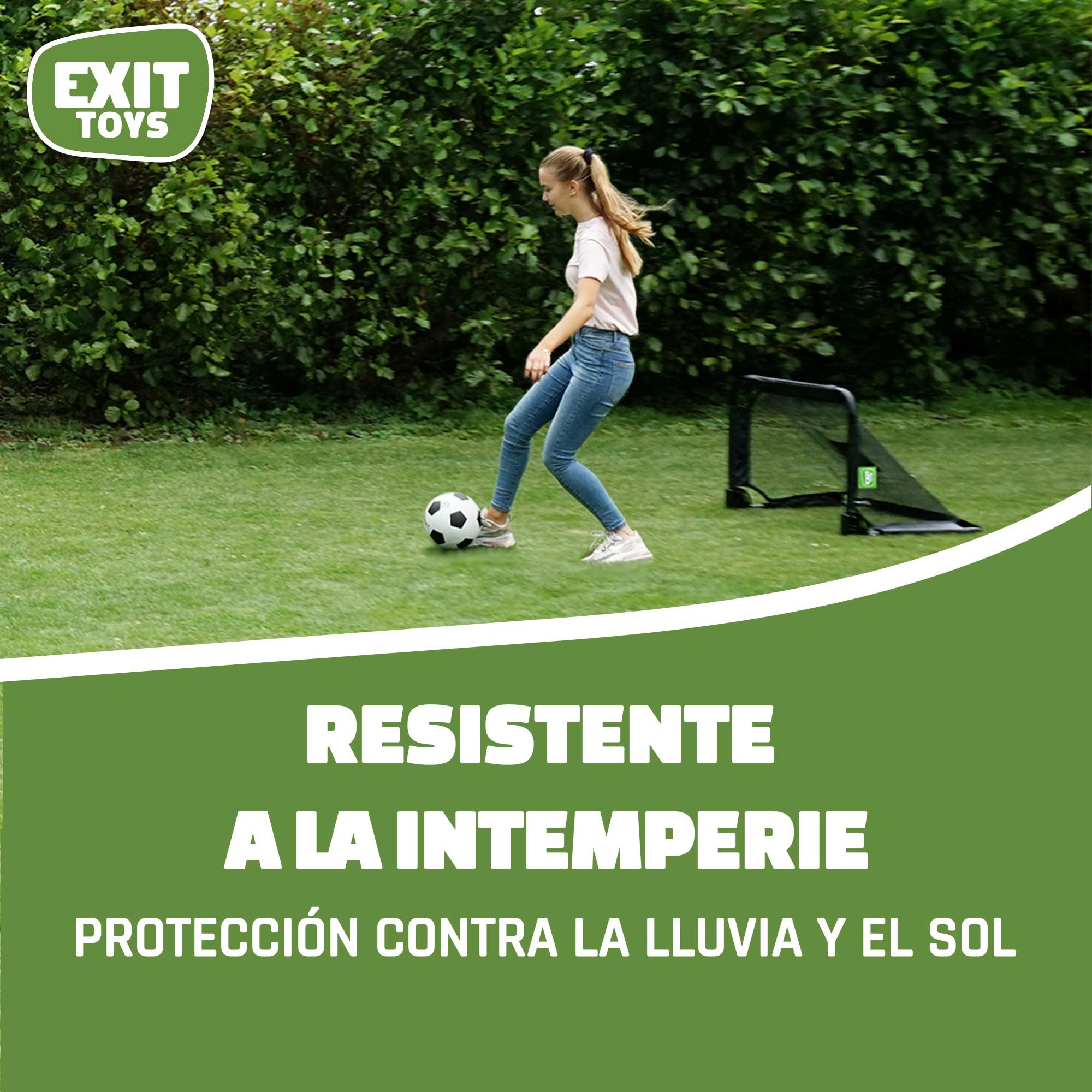 EXIT Pico & Panna Juego de 2 Fútbol exterior Construcción de acero