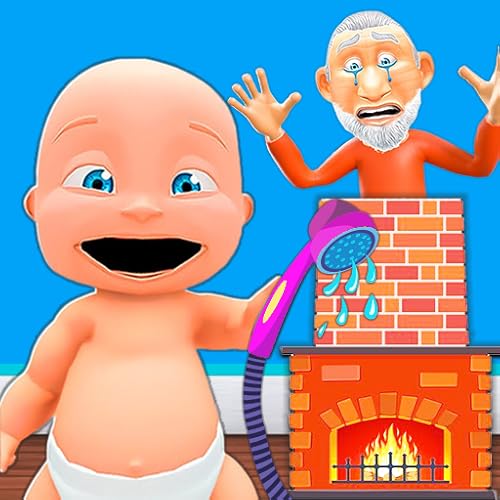 Naughty Baby Funny Prank Daddy Simulator House Chaos Find Game