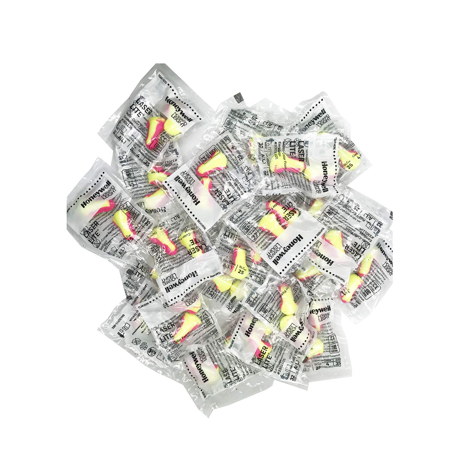 Image secondaire de Honeywell Howard Leight Laser Lite Lot de 20 paires de protections auditives SNR 35 dB