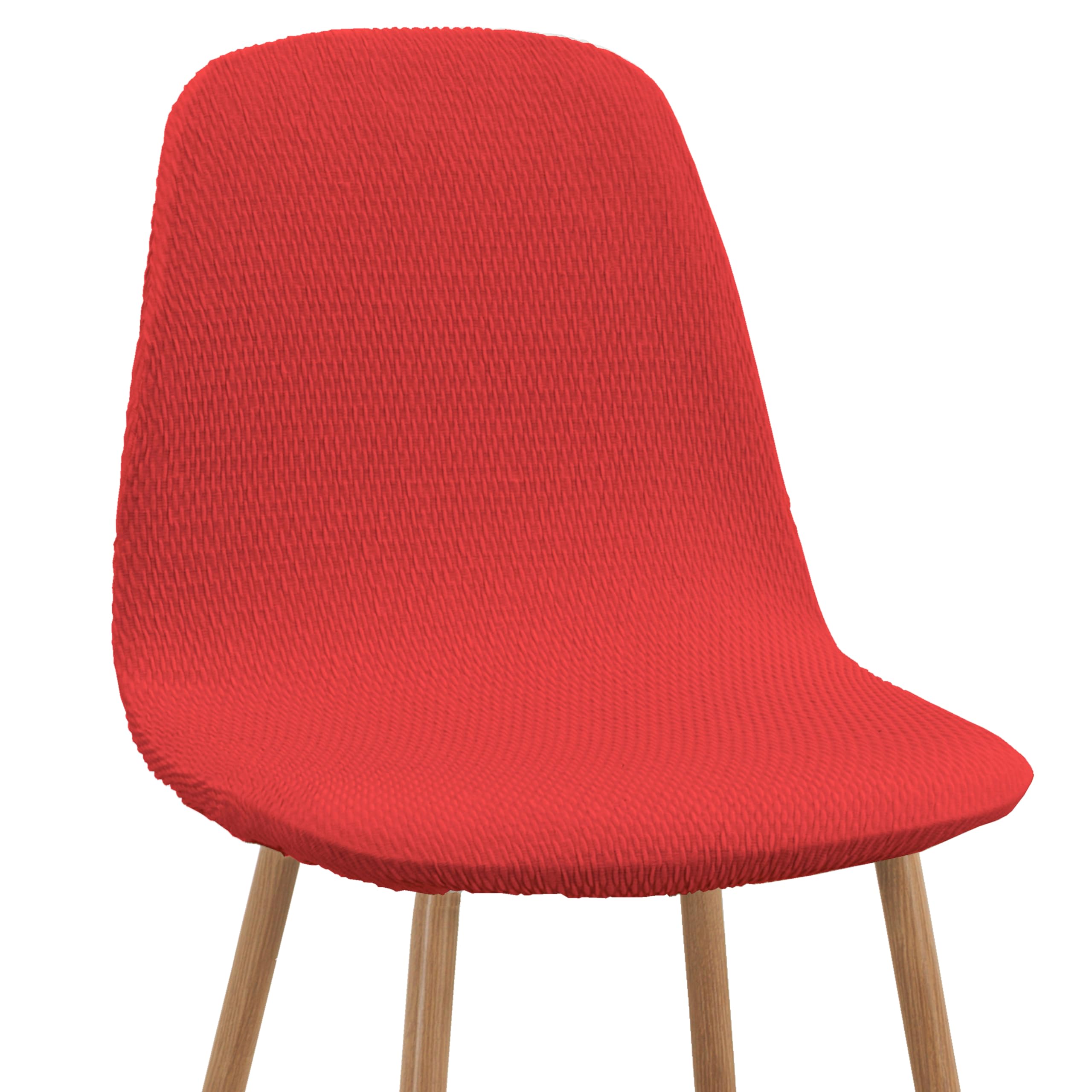 Martina Home Funda Silla Elástica Nórdica Túnez Pack 2 Rojo