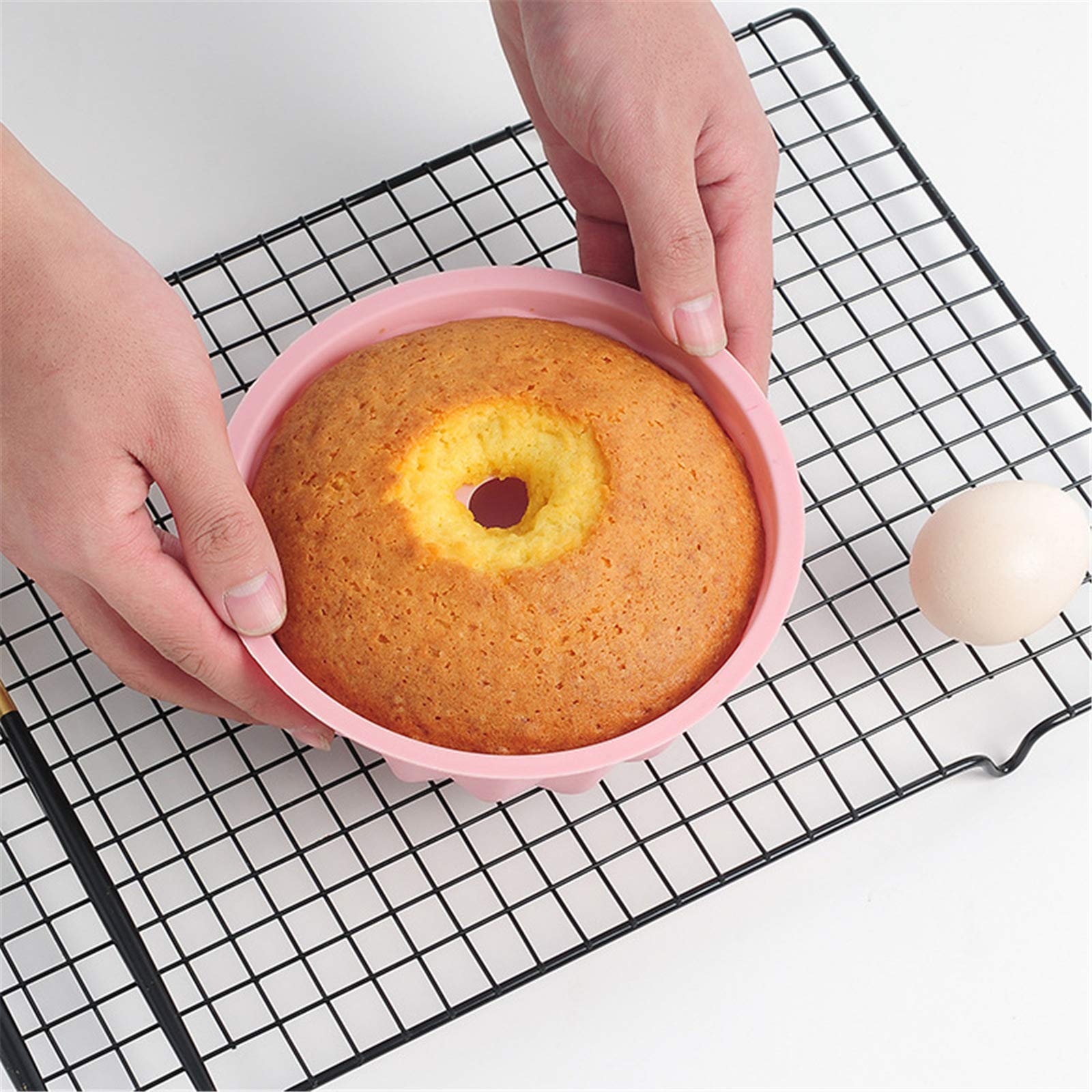 Amazon.co.jp: BesoAbrazo 6インチ バントケーキパン ノンスティック