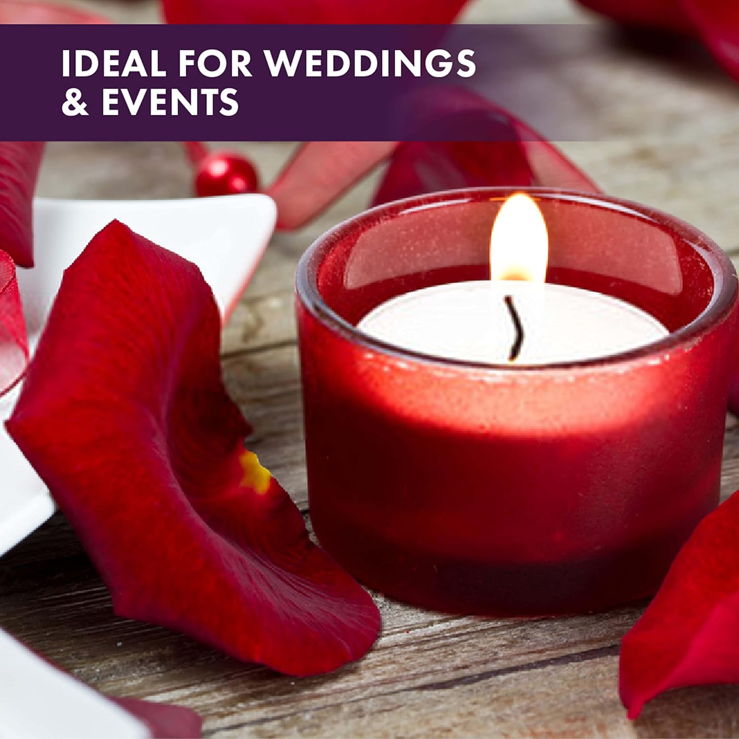 MontoPack Unscented Tea Light Candles 400 Pack | 4 Hours, White, Smokeless, Dripless Small Votive Paraffin Tealights | Long-Lasting for Home, Shabbat, Weddings, Events, Emergencies | Mini Candles Bulk