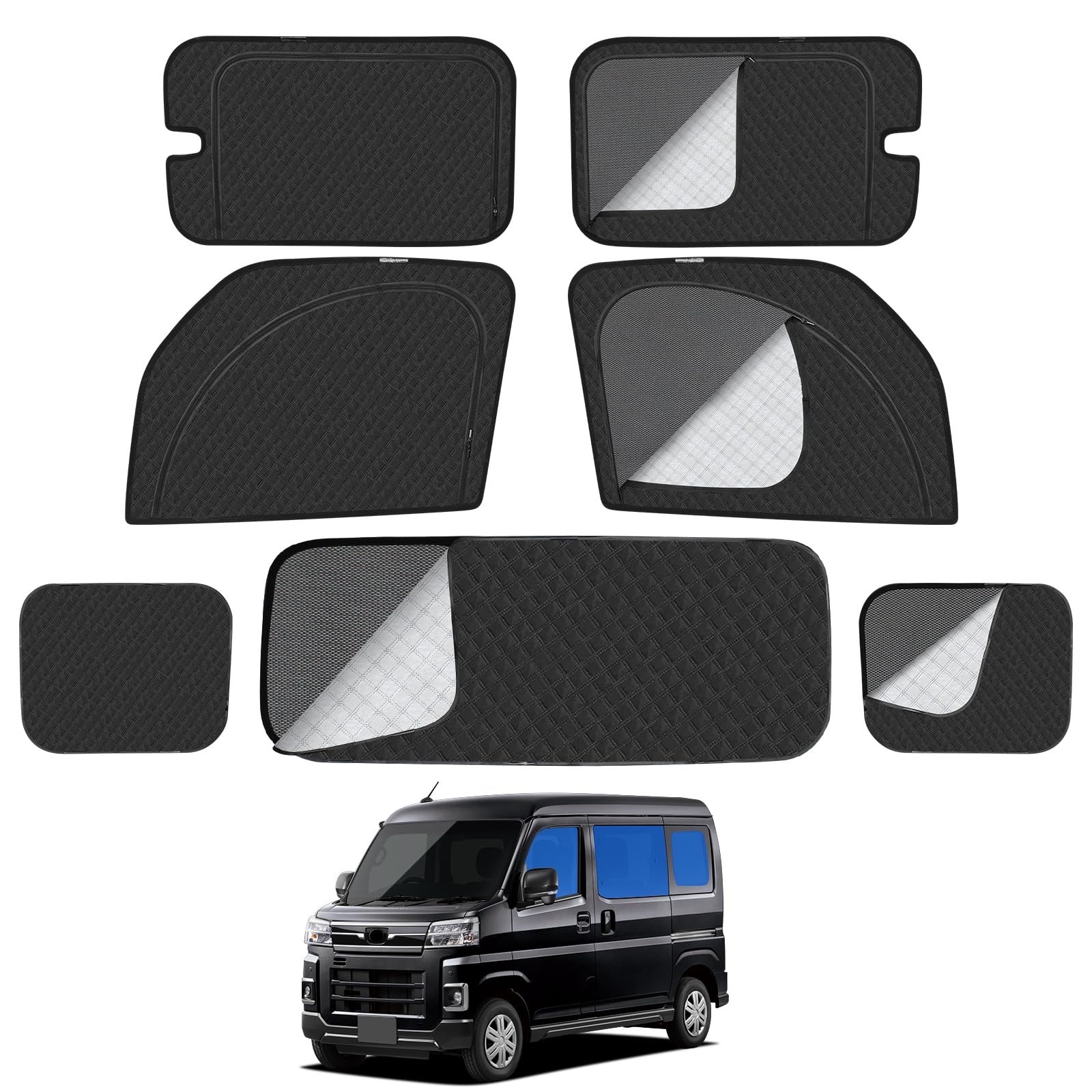 Amazon | ダイハツ 新型アトレー S7系 6代目 車種専用設計 メッシュ 