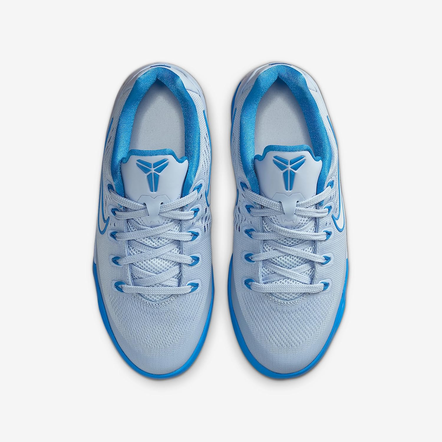 Nike Kobe IX Low EM Big Kids' Basketball Shoes (Hydrogen Blue/White/Photo Blue)