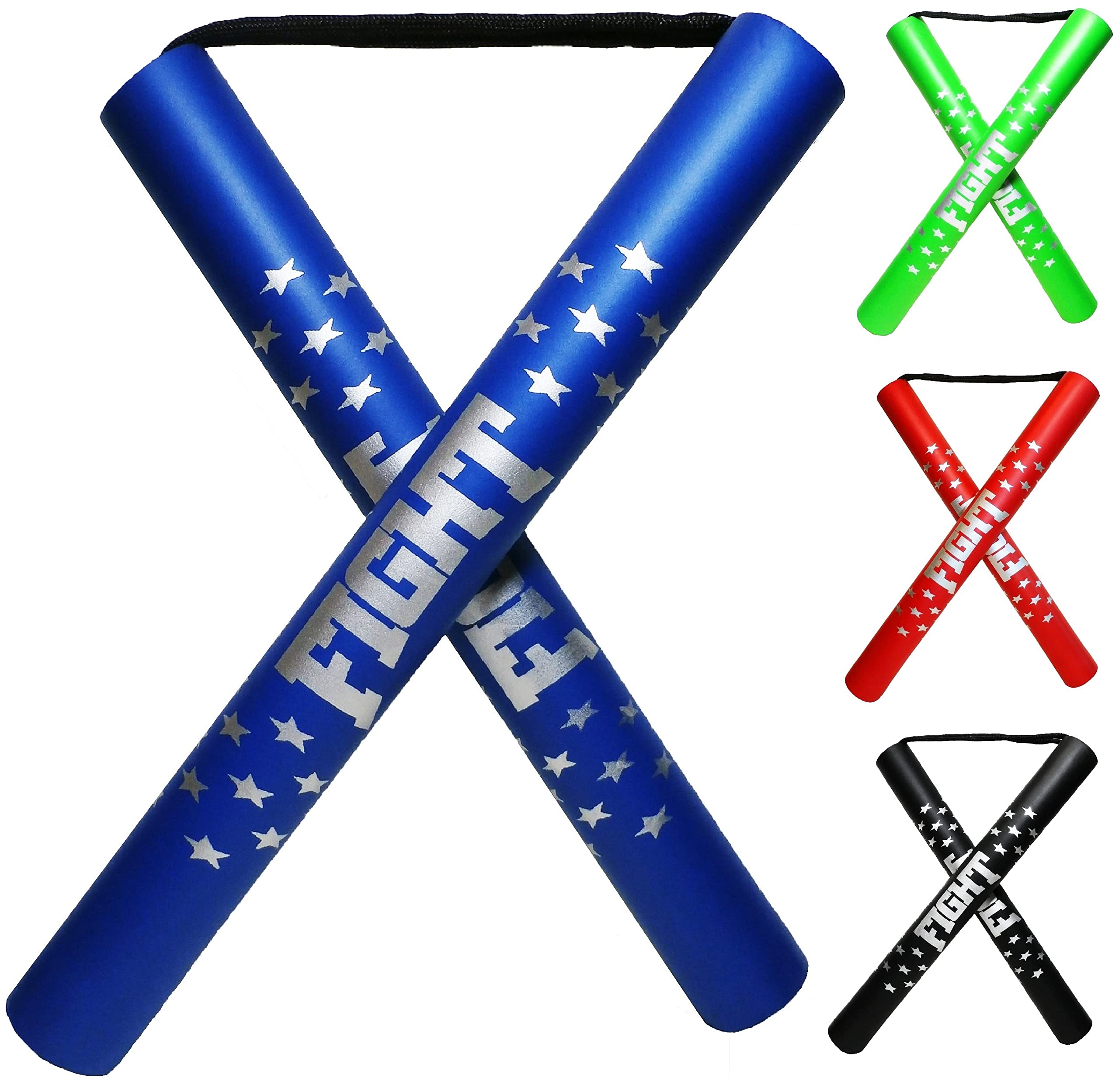 Safe Foam Rubber Stick for Training with Cord for Kids & Beginners