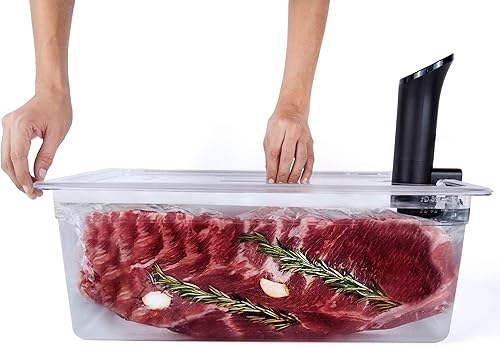 Miniatura 3 de Väeske Contenedor grande Sous Vide con tapa y funda aislante  Accesorios Sous Vide  Compatible con cocinas Anova, Anova Nano, Joule, Instant Pot,