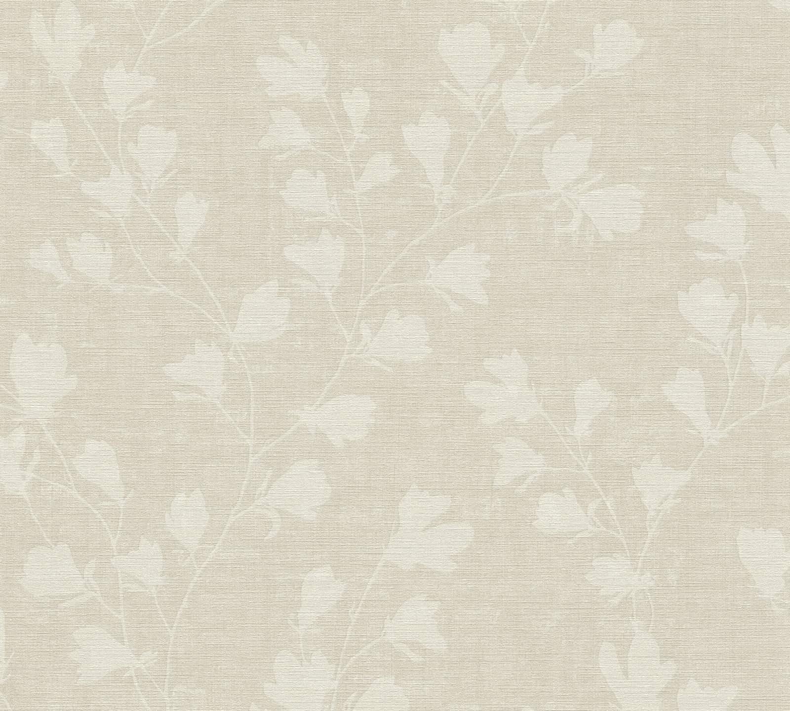 Galerie - FS72011 - Floral Wallpaper - Beige - Cream