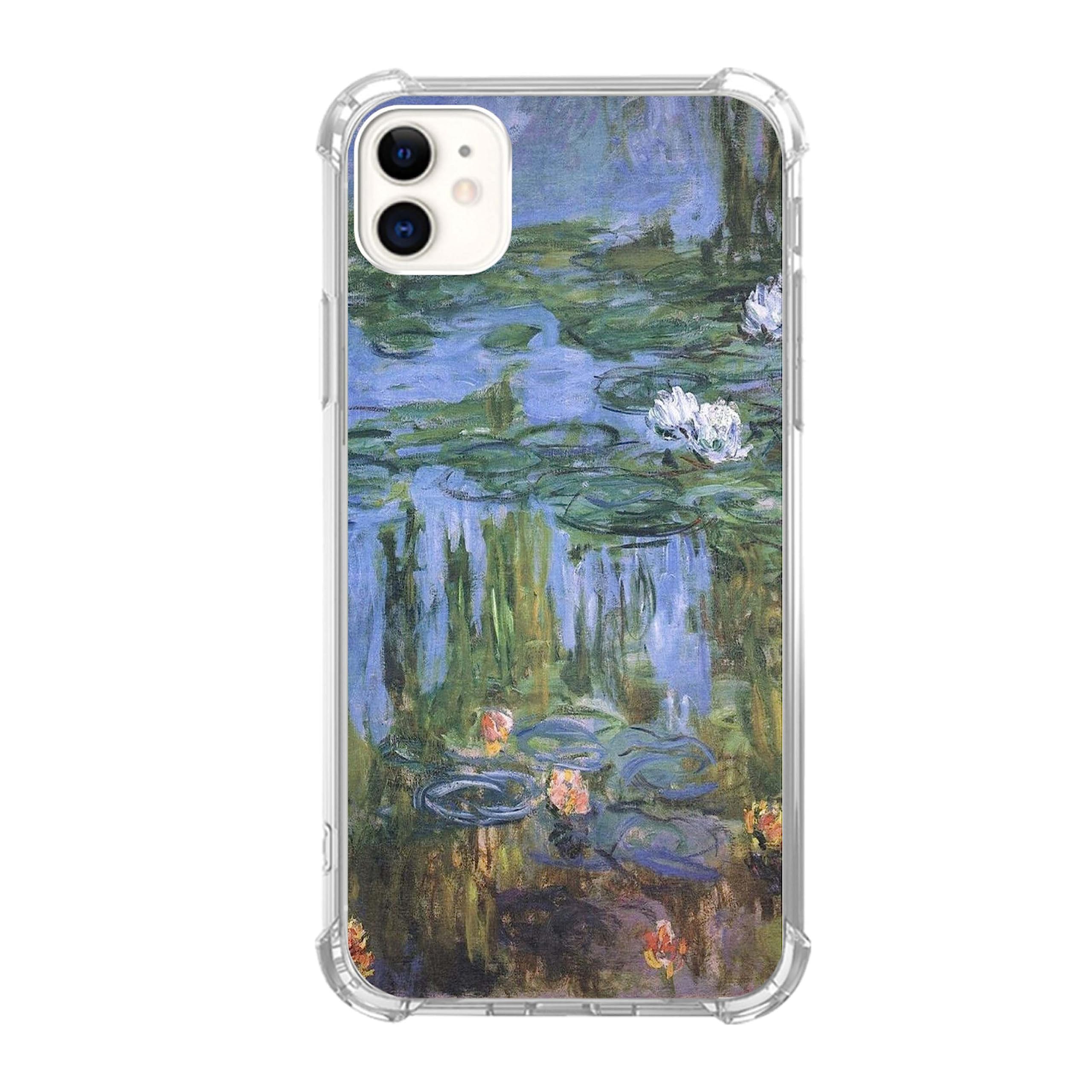 Watercolor Painting Art Phone Case Compatible with iPhone 11, Abstract Flowers Floral Art Cover for Teens Men Women, Trendy Cool TPU Bumper Case Cover